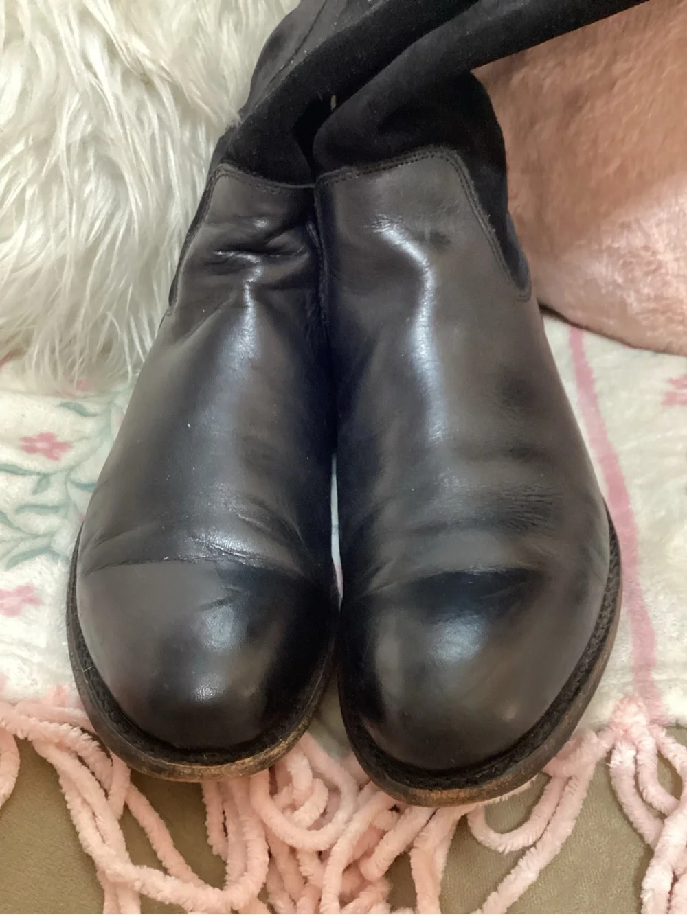 Frye soft black